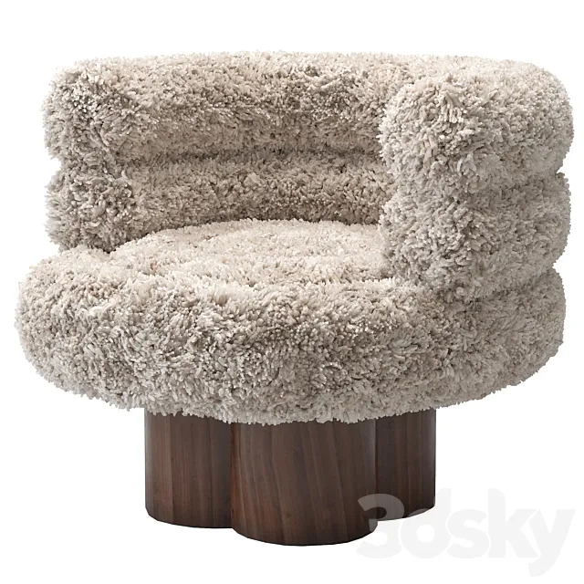Lana Armchair 3D Model