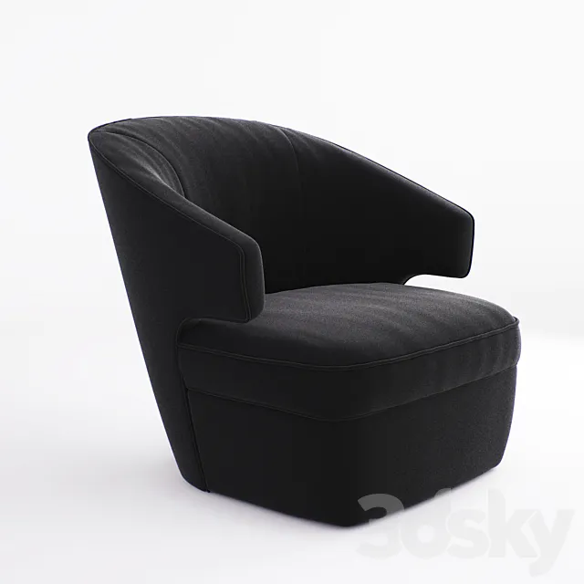 Lana Club Chair Donghia 3DModel