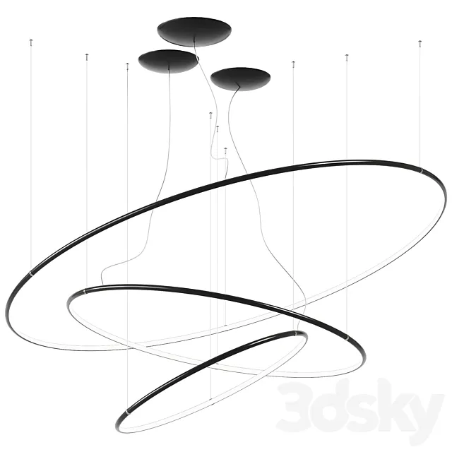 Lancia Tonda by Egoluce _ Round lights 3DModel