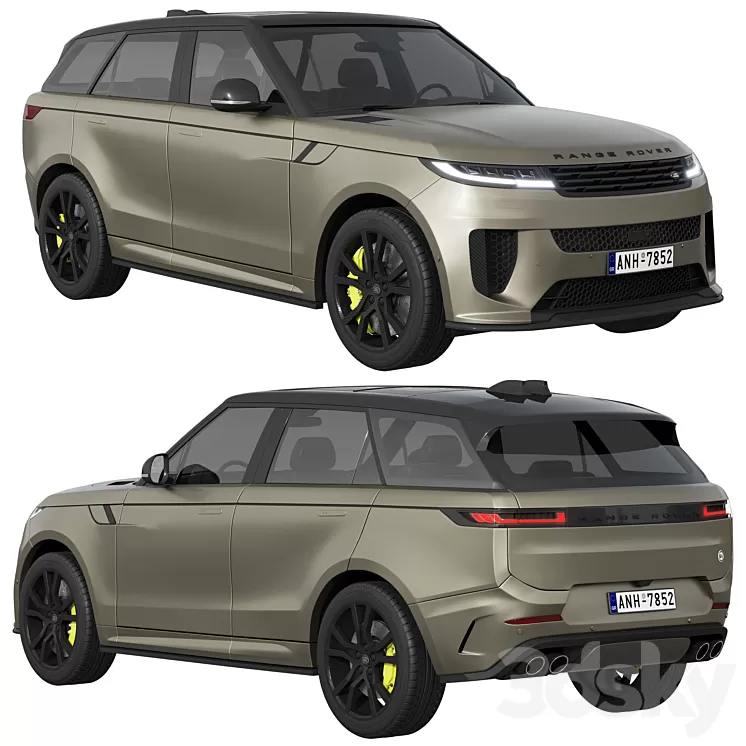 Land Rover Range Rover Sport SV 2024 3D Model