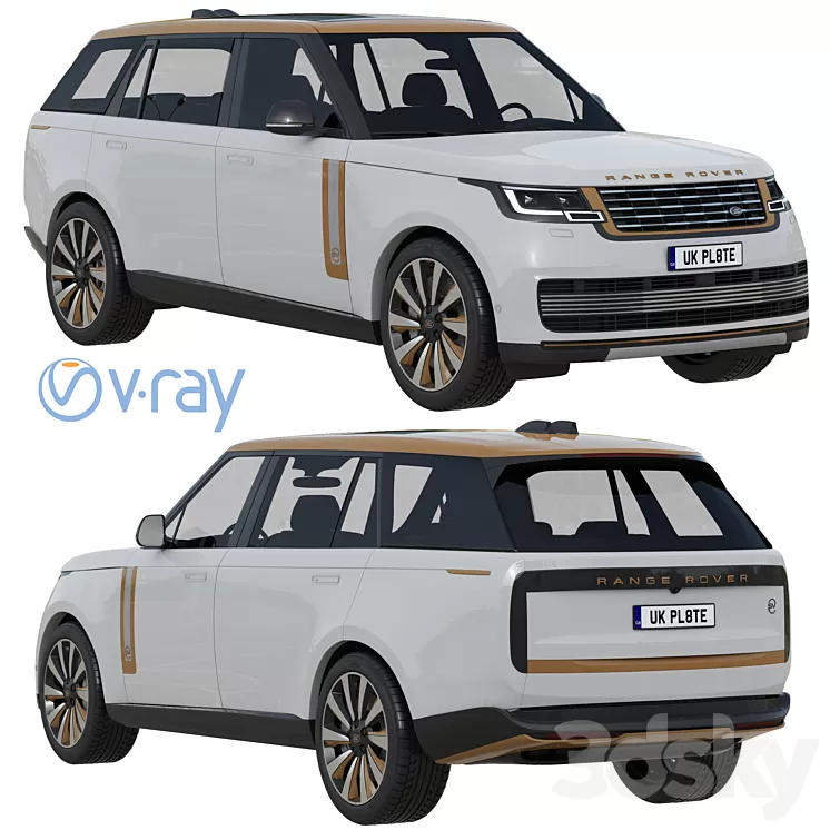 Land Rover Range Rover SV LWB Serenity 2022 3D Model Free