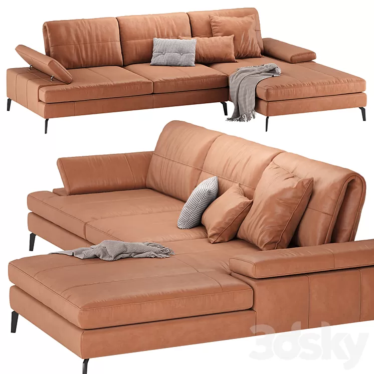 Landa sofa - Calligaris 3D Model Free