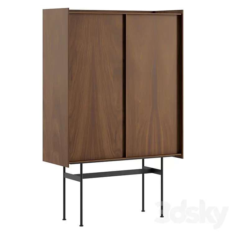 LANDING Highboard by Viruna 3D Model Free