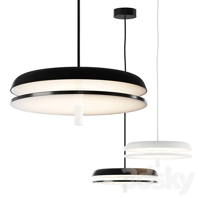 Landing S3 Suspension Lamp 3D Model