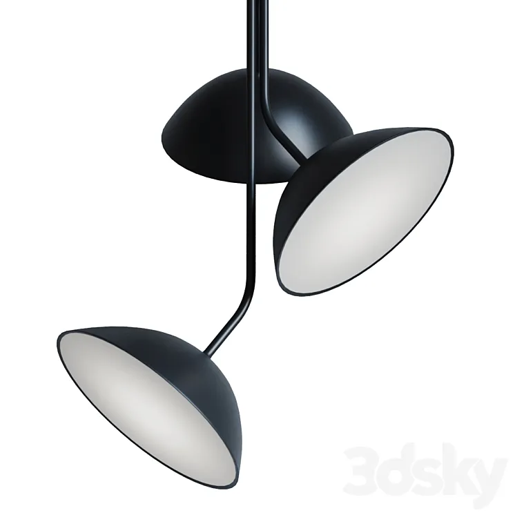 Landscape pendant array 3D Model Free