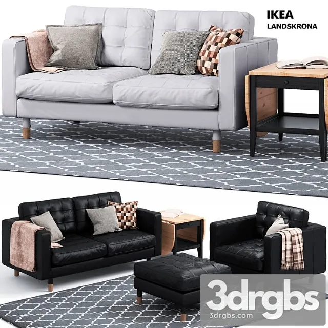 Landskrona series ikea 3D Model Free