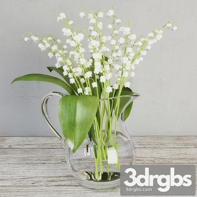 Landyshi Lilies Of The Valley 3D Model Free