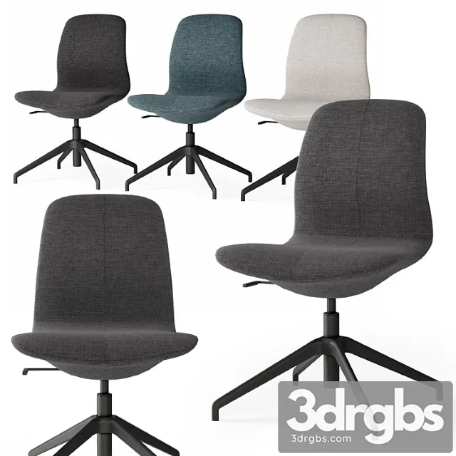 Langfjall Conference Chair Ikea 3D Model Free