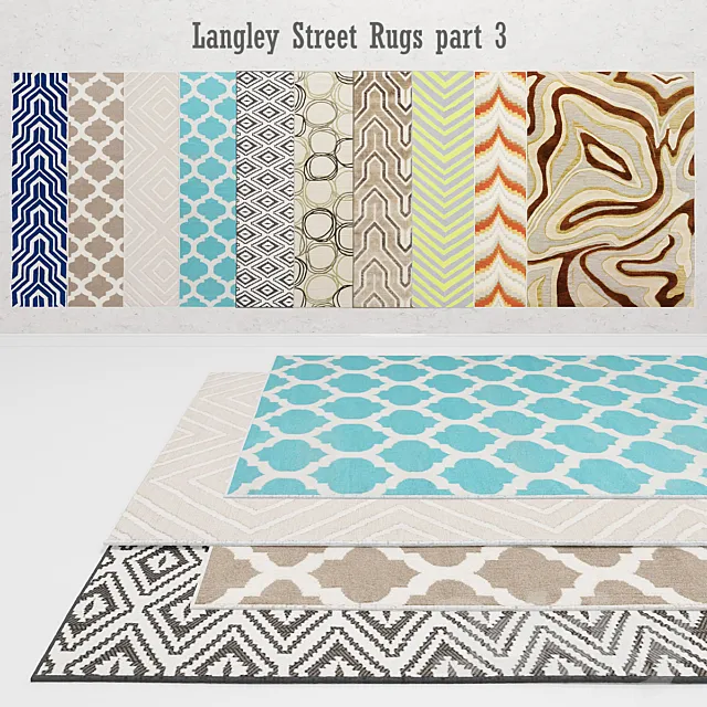 Langley Street Rugs part 3 3D Model