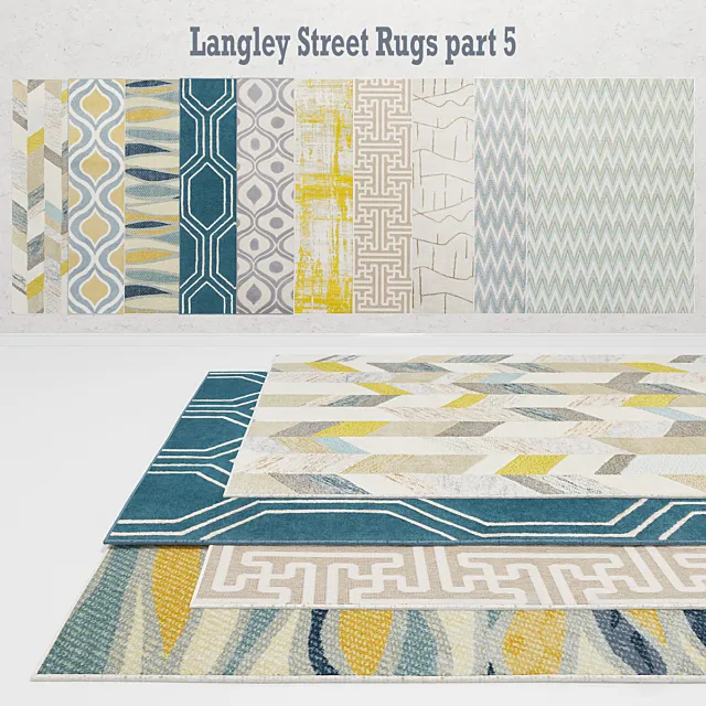 Langley Street Rugs part 5 3D Model