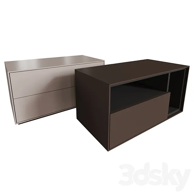 Lansot Idea Nightstand 3D Model