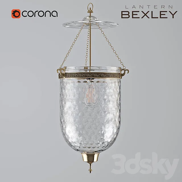 Lantern Bexley Glass L 3DModel