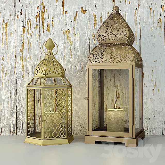 Lanterns _ ZARA HOME 3D Model