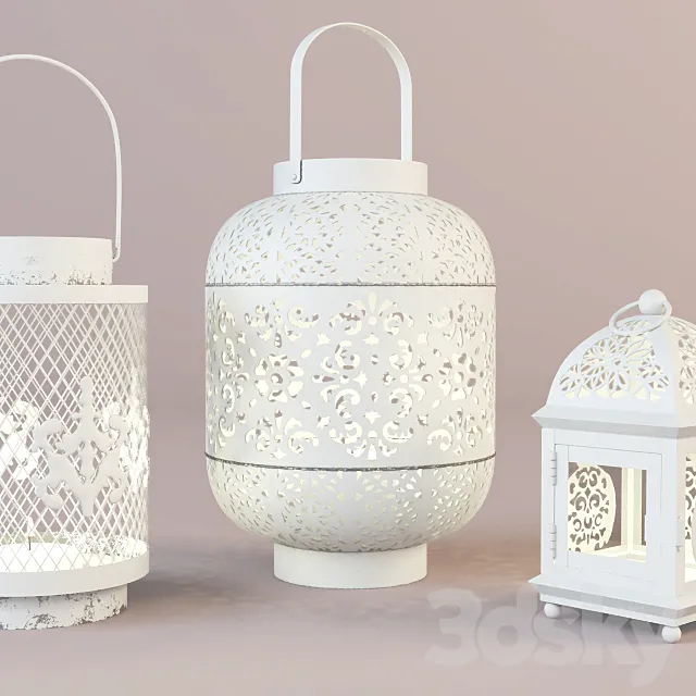 Lanterns _ ZARA HOME 3D Model