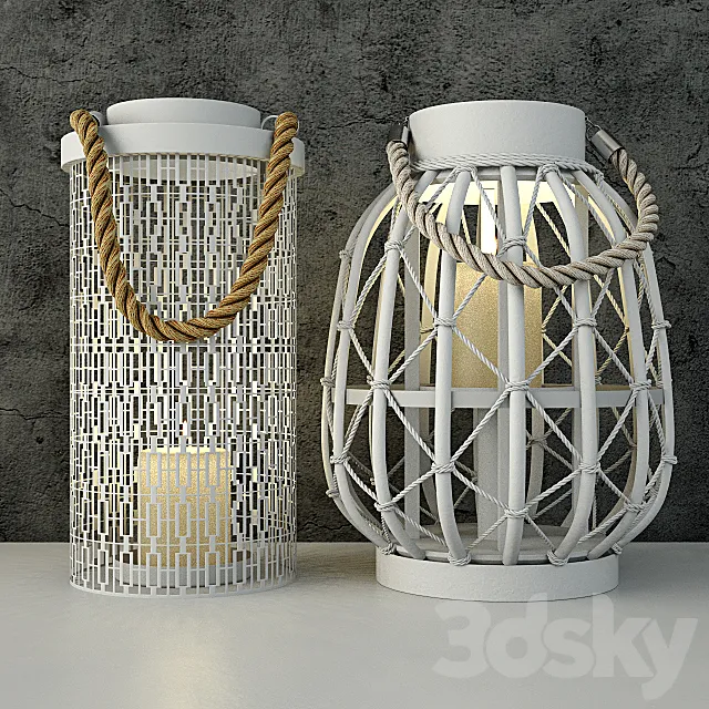 Lanterns _ ZARA HOME 3D Model