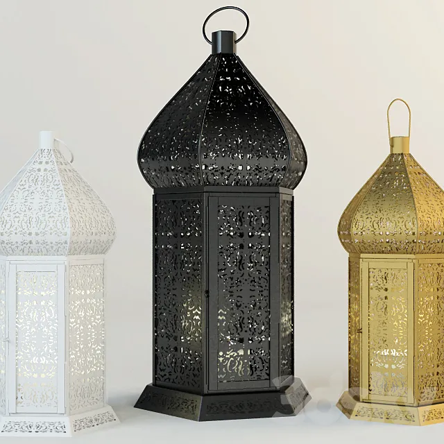 Lanterns _ ZARA HOME 3D Model