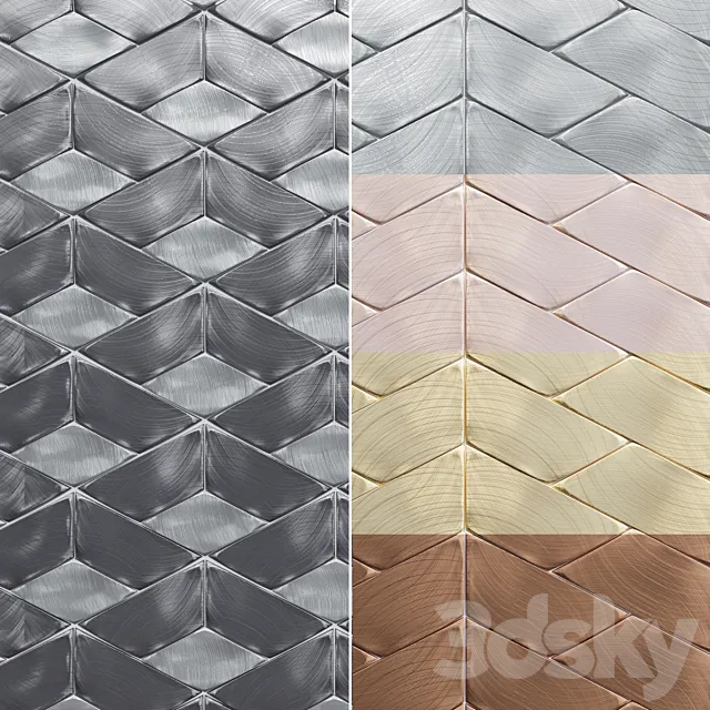 L'Antic Colonial GRAVITY ALUMINUM BRAID and TRACE 3D Model