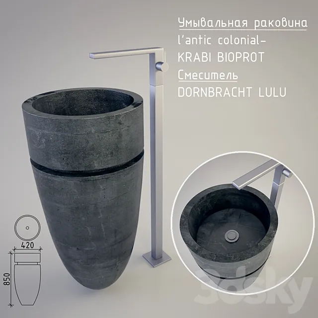 l'antic colonial - KRABI BIOPROT 3D Model