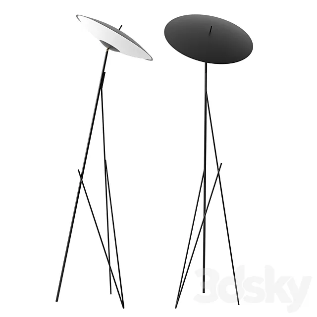LAPA floor lamp by Gianfranco Ferre Home 3D Model