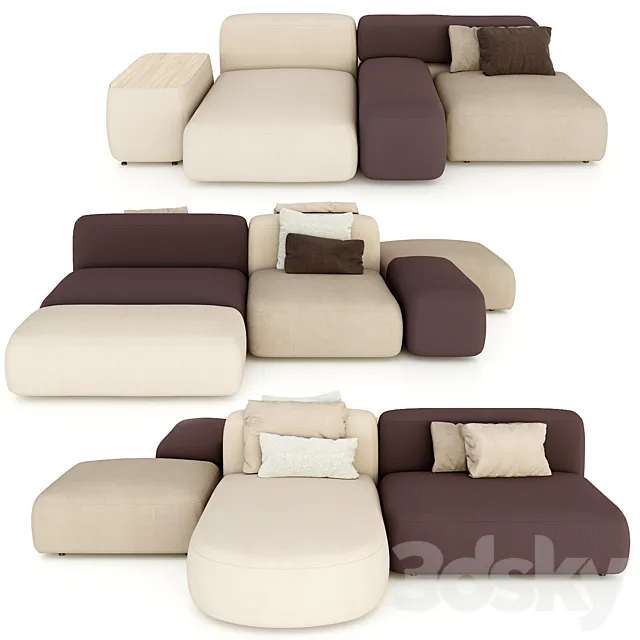 lapalma. plus. modular sofa. 3DModel