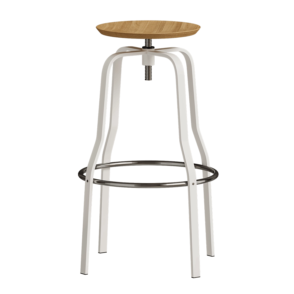 Lapalma - Swivel stool GIRO 3D Model