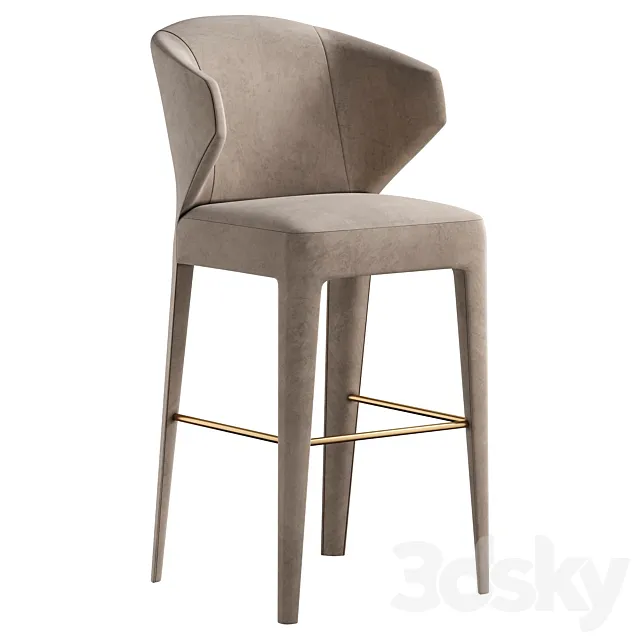 LAPEL BARSTOOL by baker Free Download
