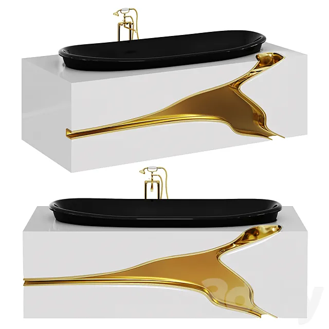 LAPIAZ BATHTUB by brabbu 3DModel