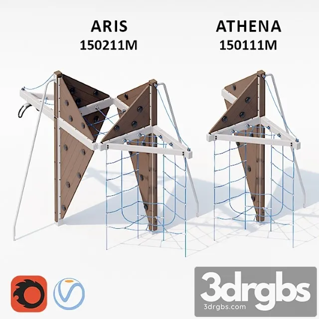 Lappset aris and athena 3D Model Download