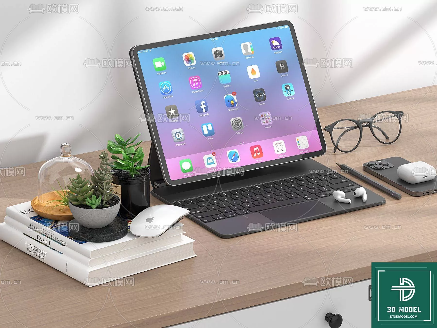 LAPTOP – PC – COMPUTER 3DSKY MODELS – 077