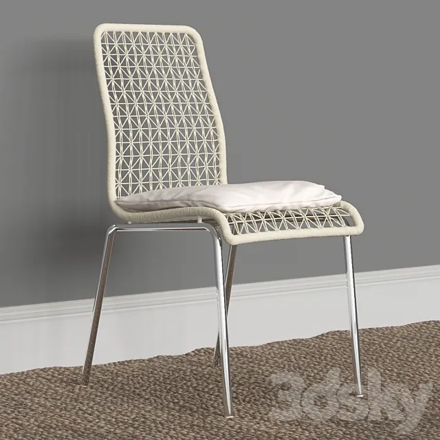 Lara Dining Chair 3D Model
