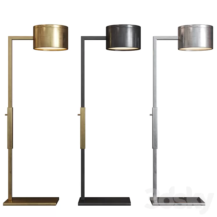 Larchmont floor lamp by Kelly Wearstler 3D Model