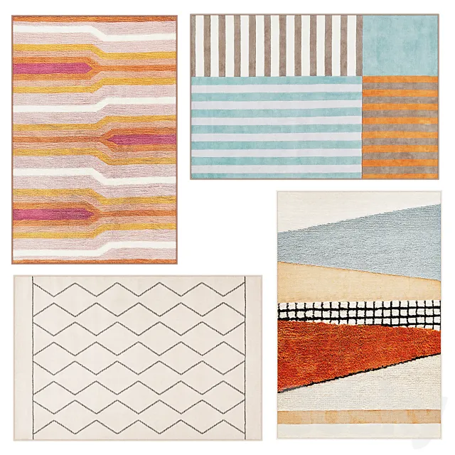 Laredoute - Rug set 11 3D Model