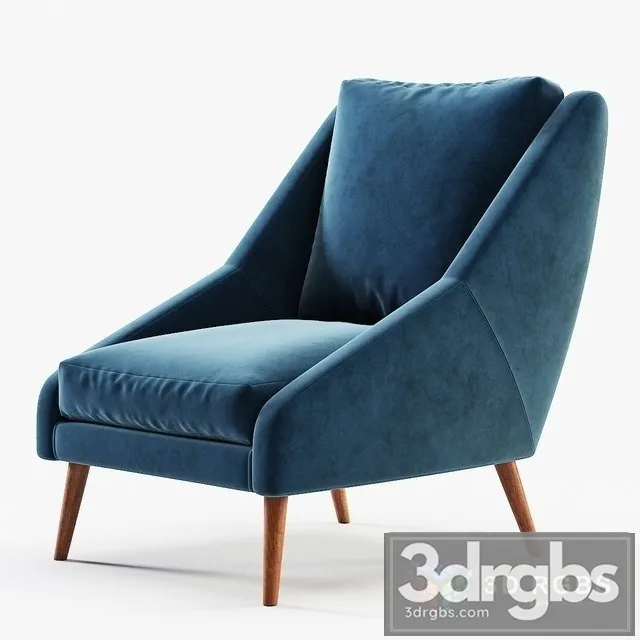 Larforma Obama Armchair 3D Model Free