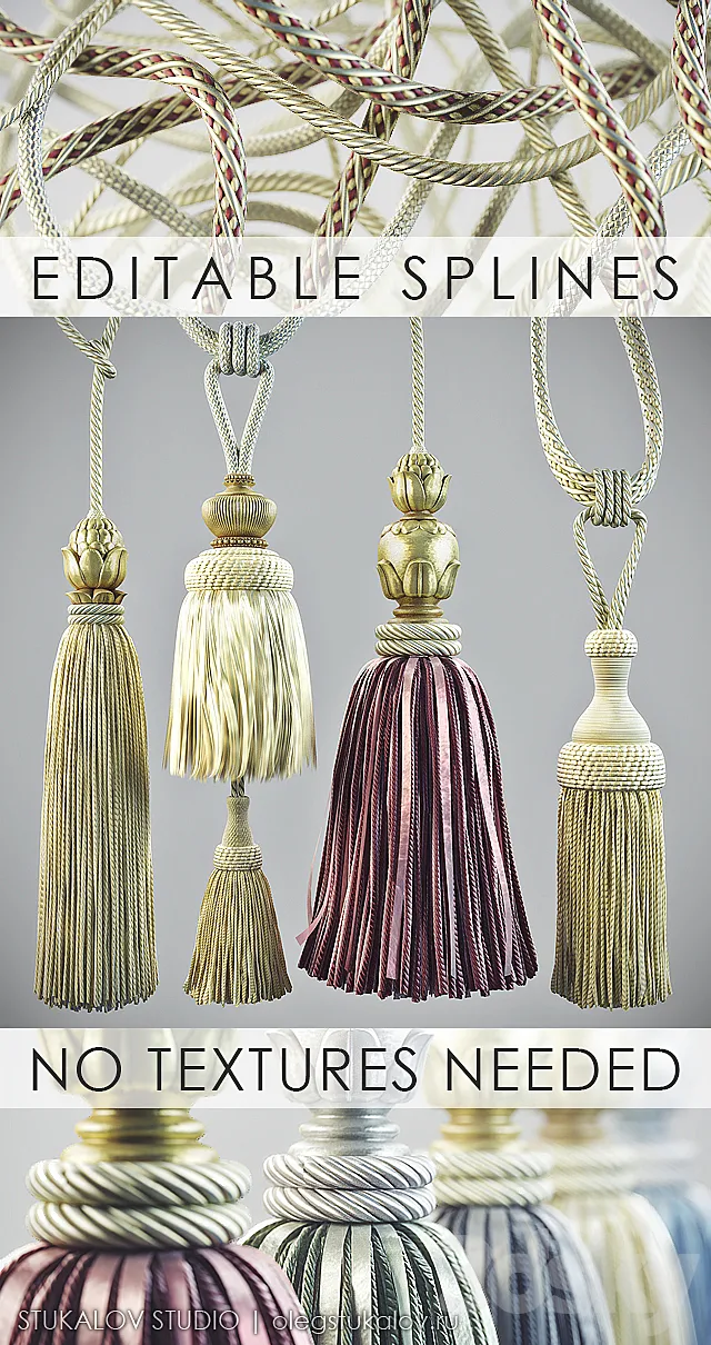 Large Brush Set. Part IV 3DModel