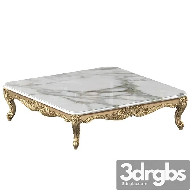 Large Coffee Table by Roberto Giovannini Classitz Zoffee Table 3D Model Free