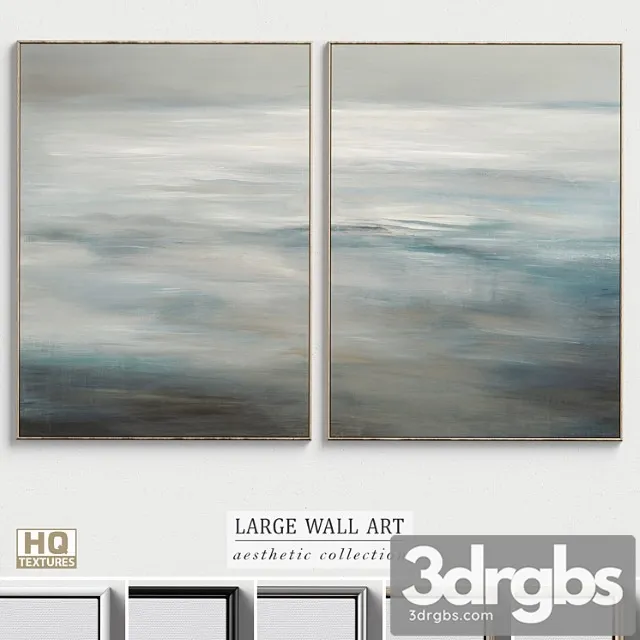 Large Living Room Wall Art C 319 3D Model Free