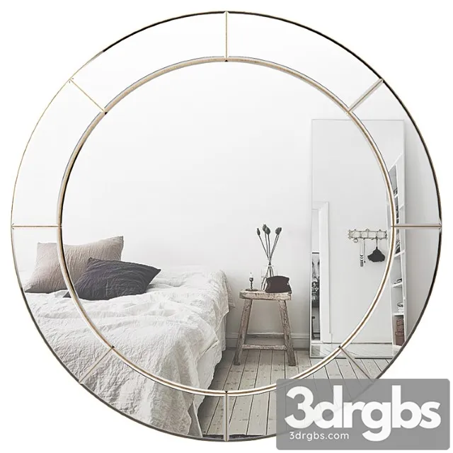 Large round wall mirror brys3835 3D Model Free