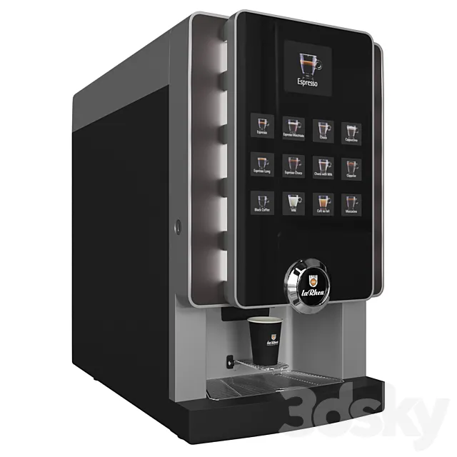 laRhea V+ eC coffee machine 3DModel