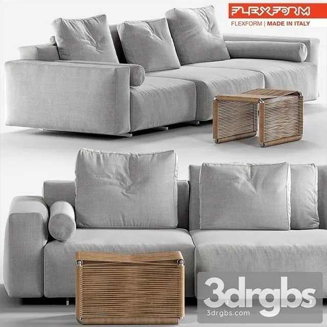 Lario 88 Tindari Flexform 3D Model Free