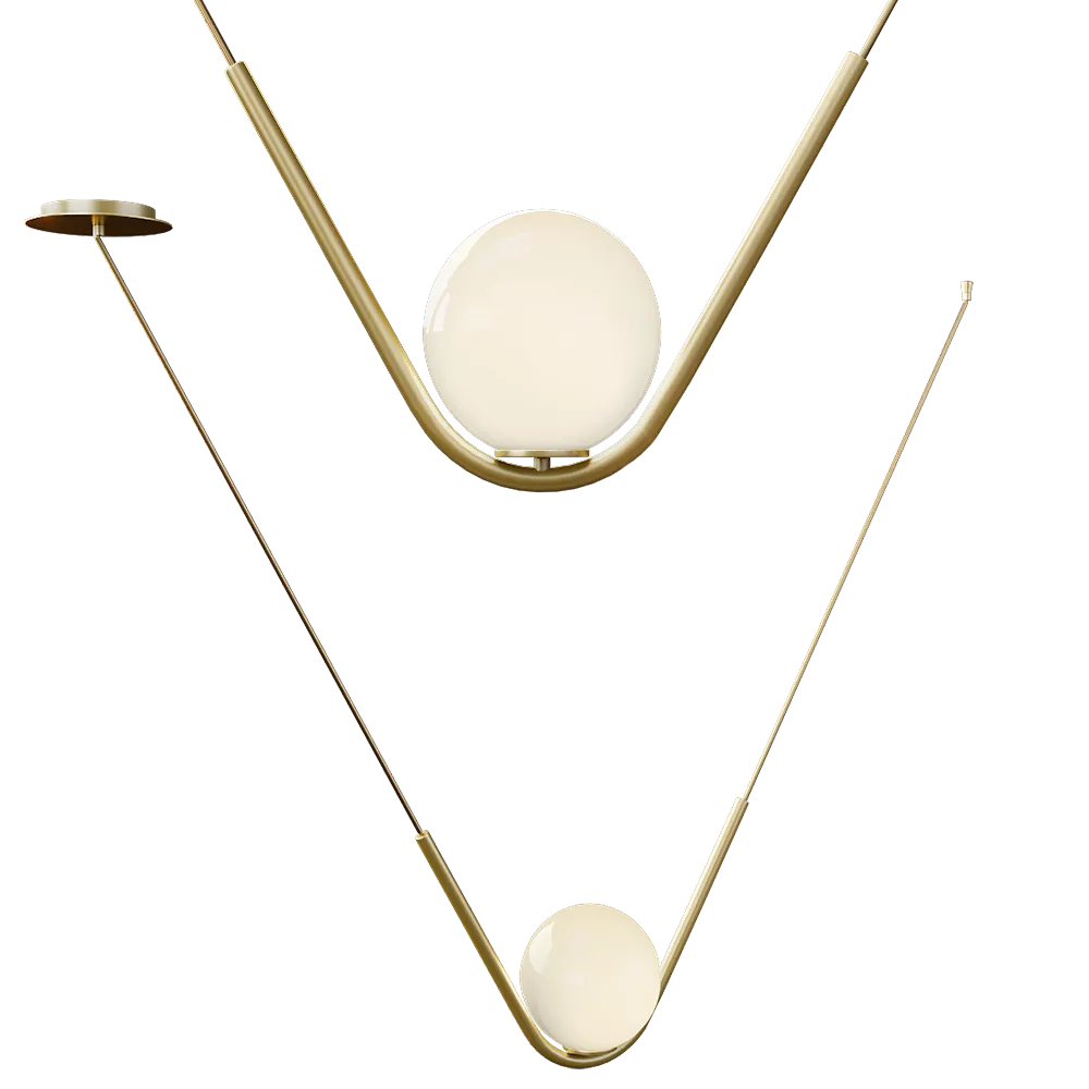 Larose Guyon - Ceiling lamp Perle 1 3D Model