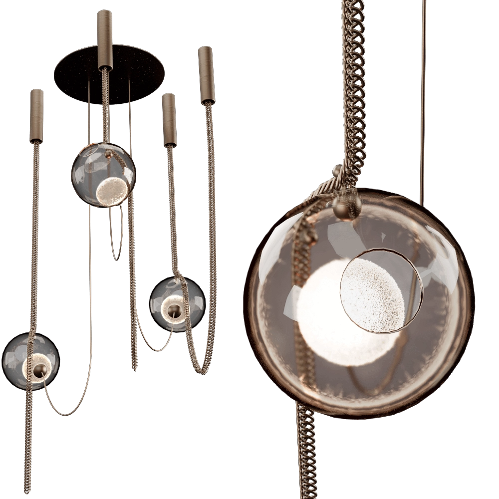 Larose Guyon - Chandelier Abysse 03 3D Model