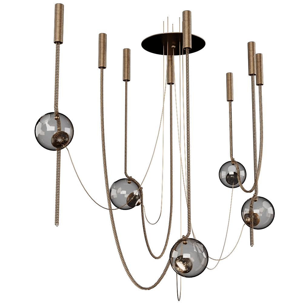 Larose Guyon - Chandelier Abysse 05 3D Model
