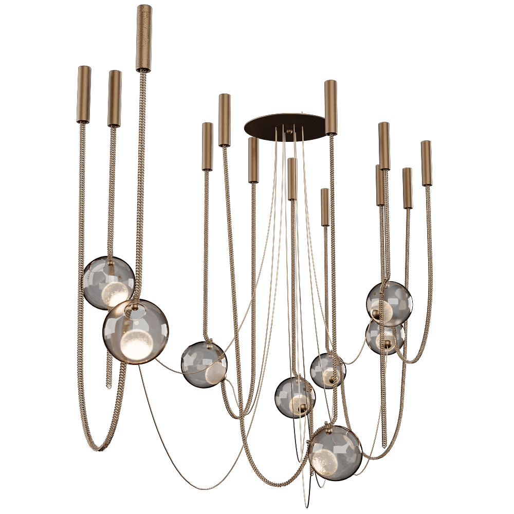 Larose Guyon - Chandelier ABYSSE 08 3D Model