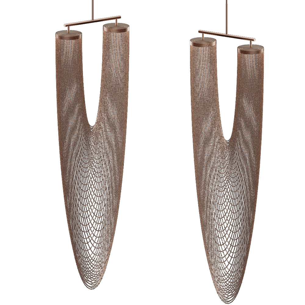 Larose Guyon - Chandelier Otero Large 3D Model