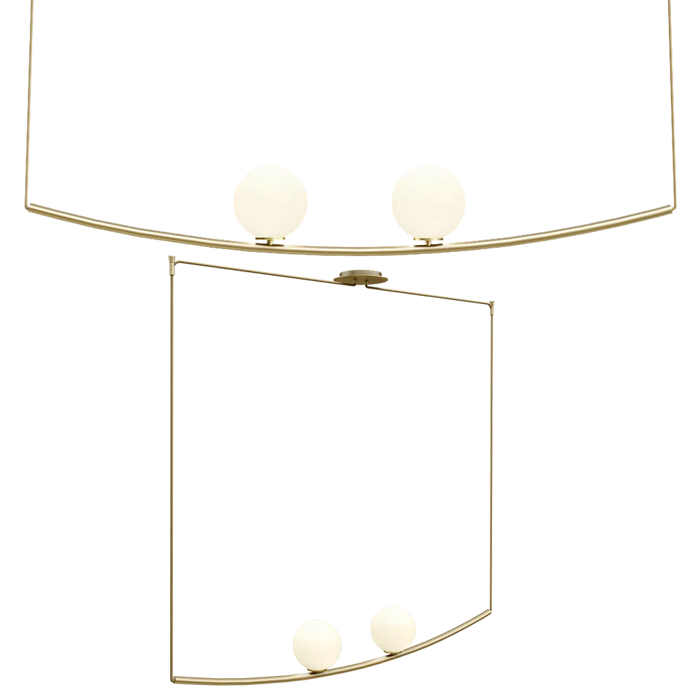 Larose Guyon - Pendant lamp Perle 2 3D Model