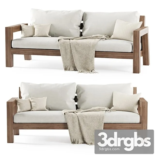 Lars couch by piet boon 2 3D Model Free