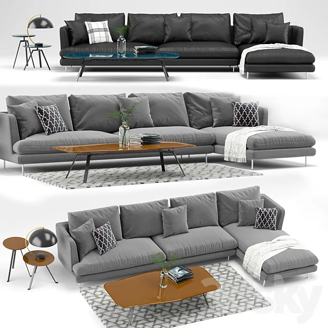 Lars Sofa Bonaldo 3DModel