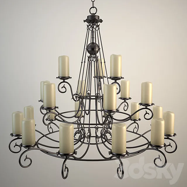 L'arte Luce _ Napoli 3DModel