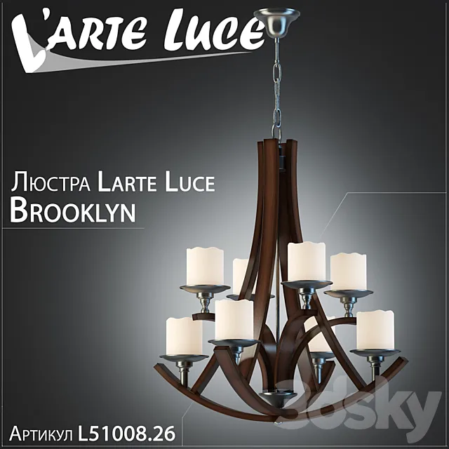 Larte luce Brooklyn L51008.26 2 3D Model