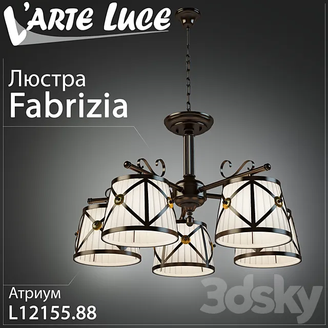 Larte Luce Fabrizia L12155.88 3DModel